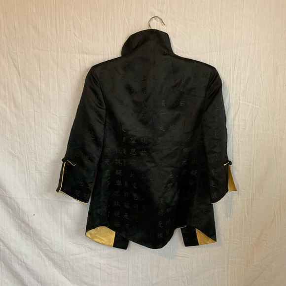 Womens fitted tradition Chinese Kimono Sz L - Picture 8 of 8